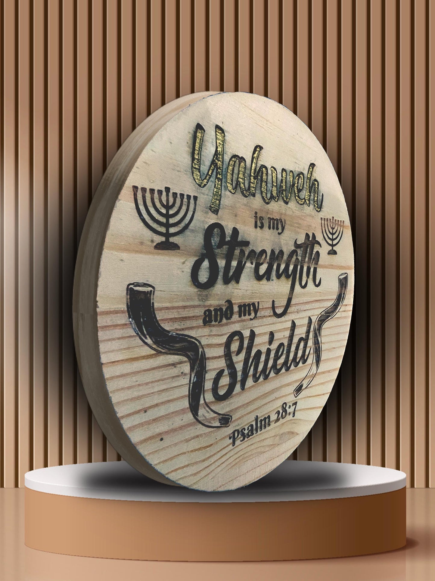 Wooden coasters with vinyl or laser etched images