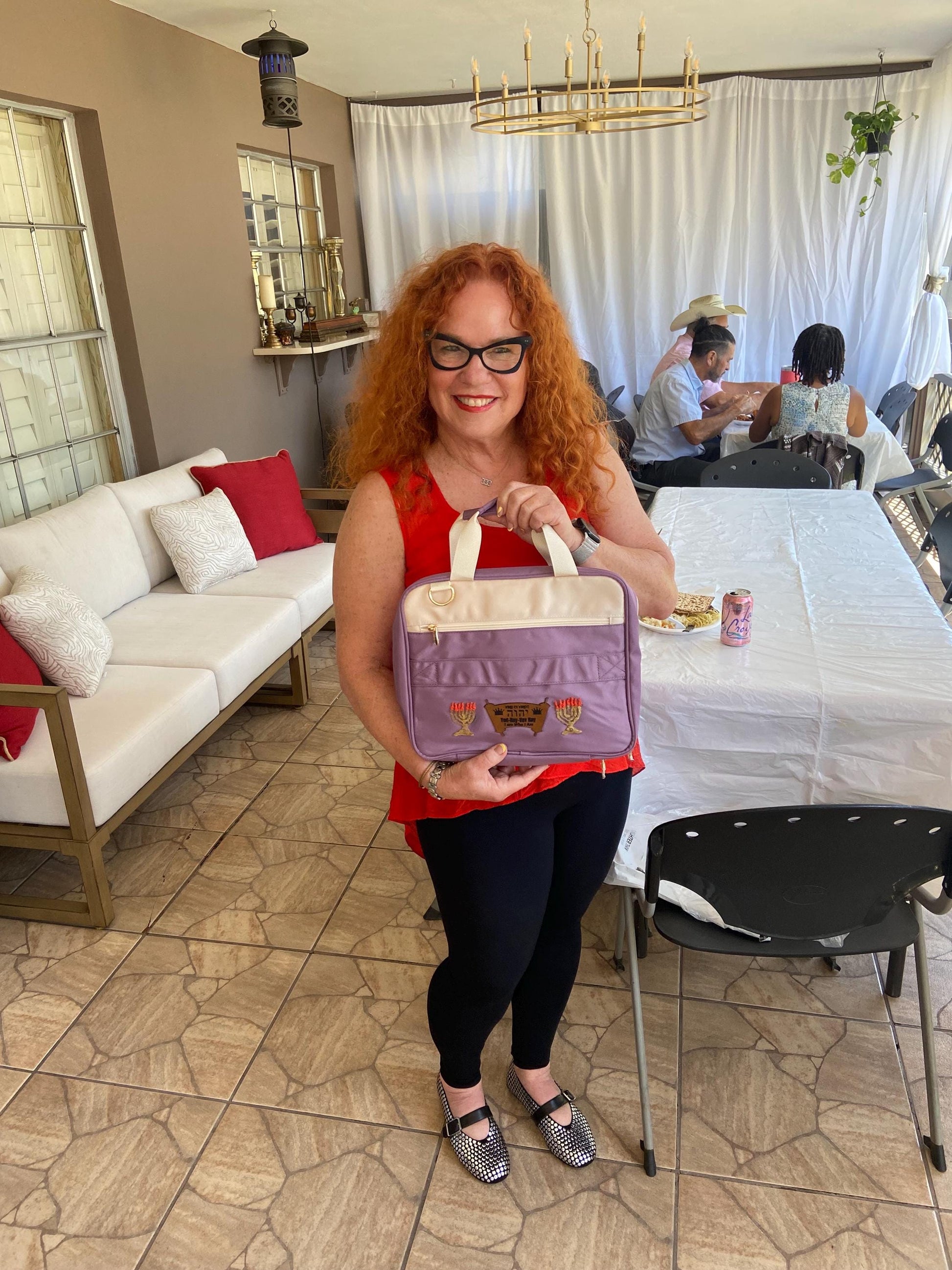 Peronsalized Leather Engraved Bible Cover for Her