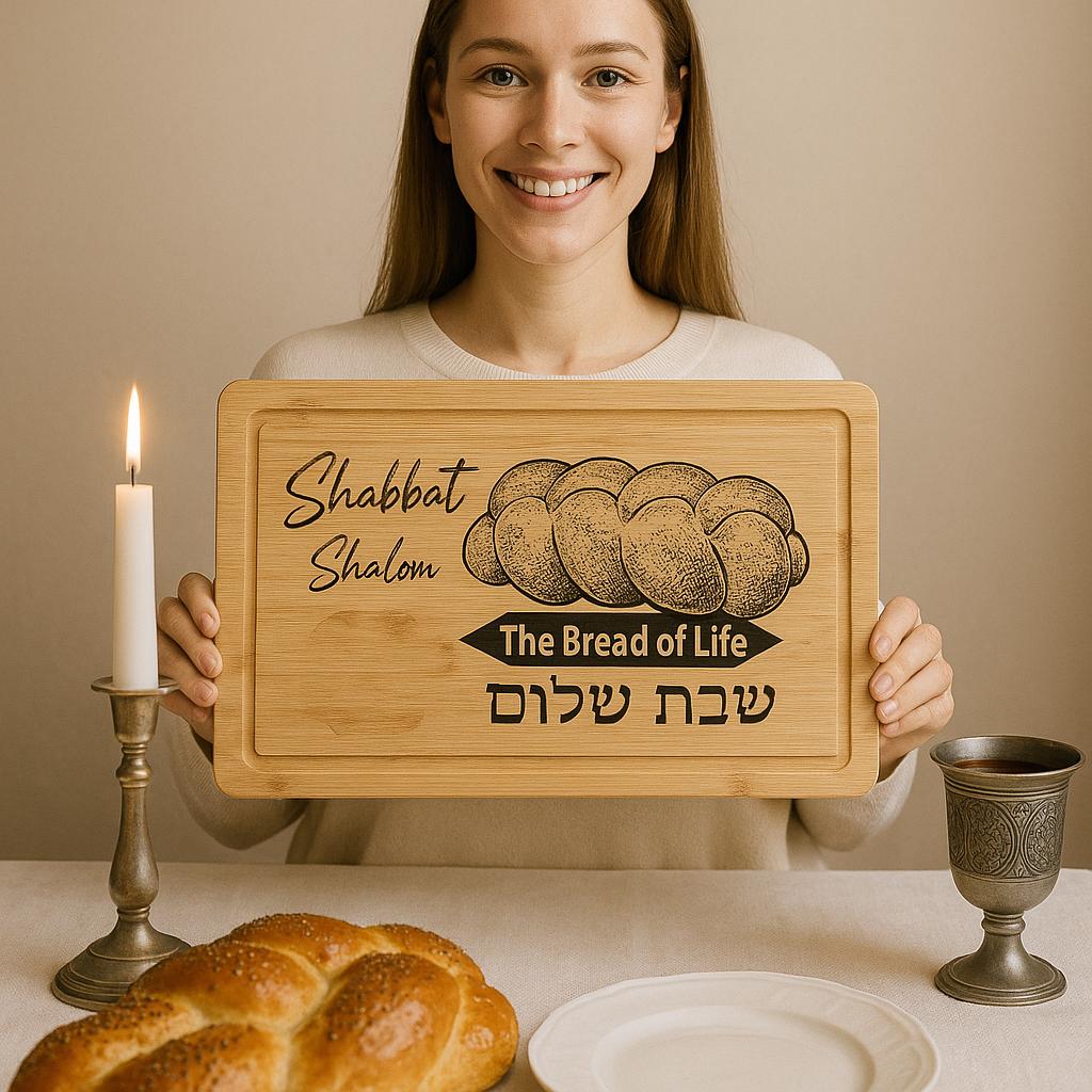 Customized Cutting Board with Precision Laser Etching