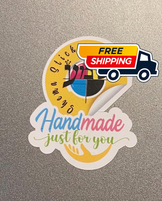 Twenty Personalized decals for shipping with your logo